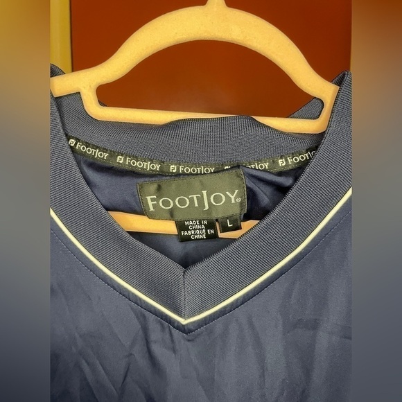 FOOTJOY Windbreaker with pockets Men’s Large EUC - Picture 3 of 3